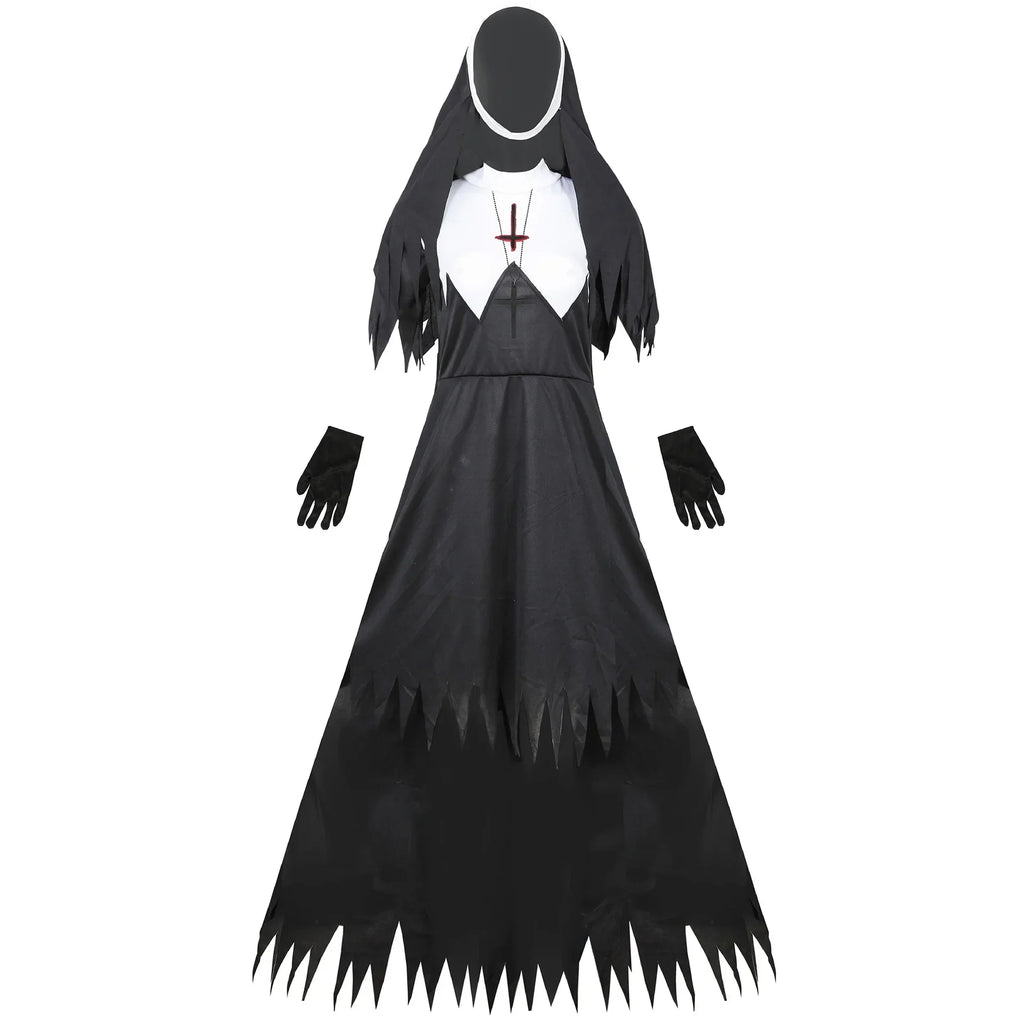 Women’s Halloween Gothic Nun Costume