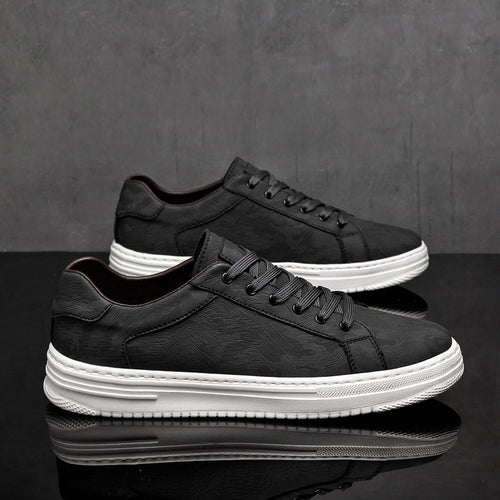 Men’s Thick Sole Lace-Up Sneakers