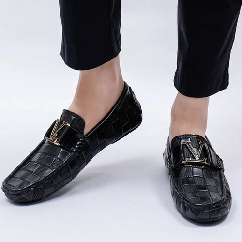 Men's Woven Slip-On Loafers