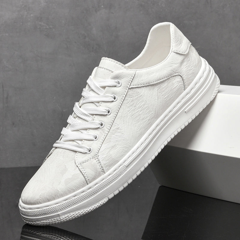 Men’s Thick Sole Lace-Up Sneakers