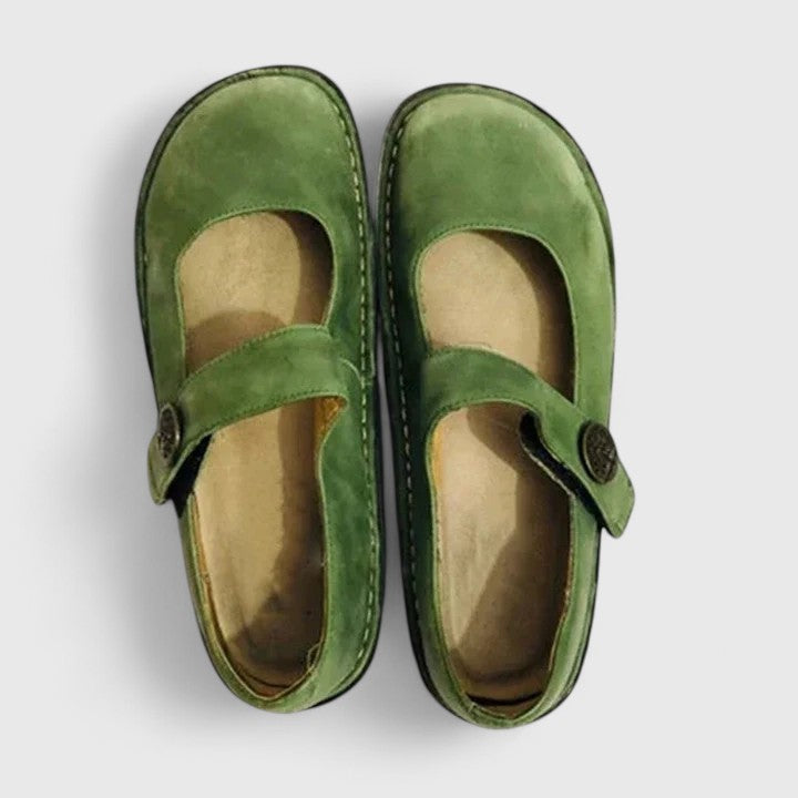 Women's Comfort Strap Flats