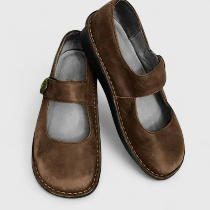 Women's Comfort Strap Flats