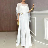 Women’s 3-Piece Wide-Leg Pant Set