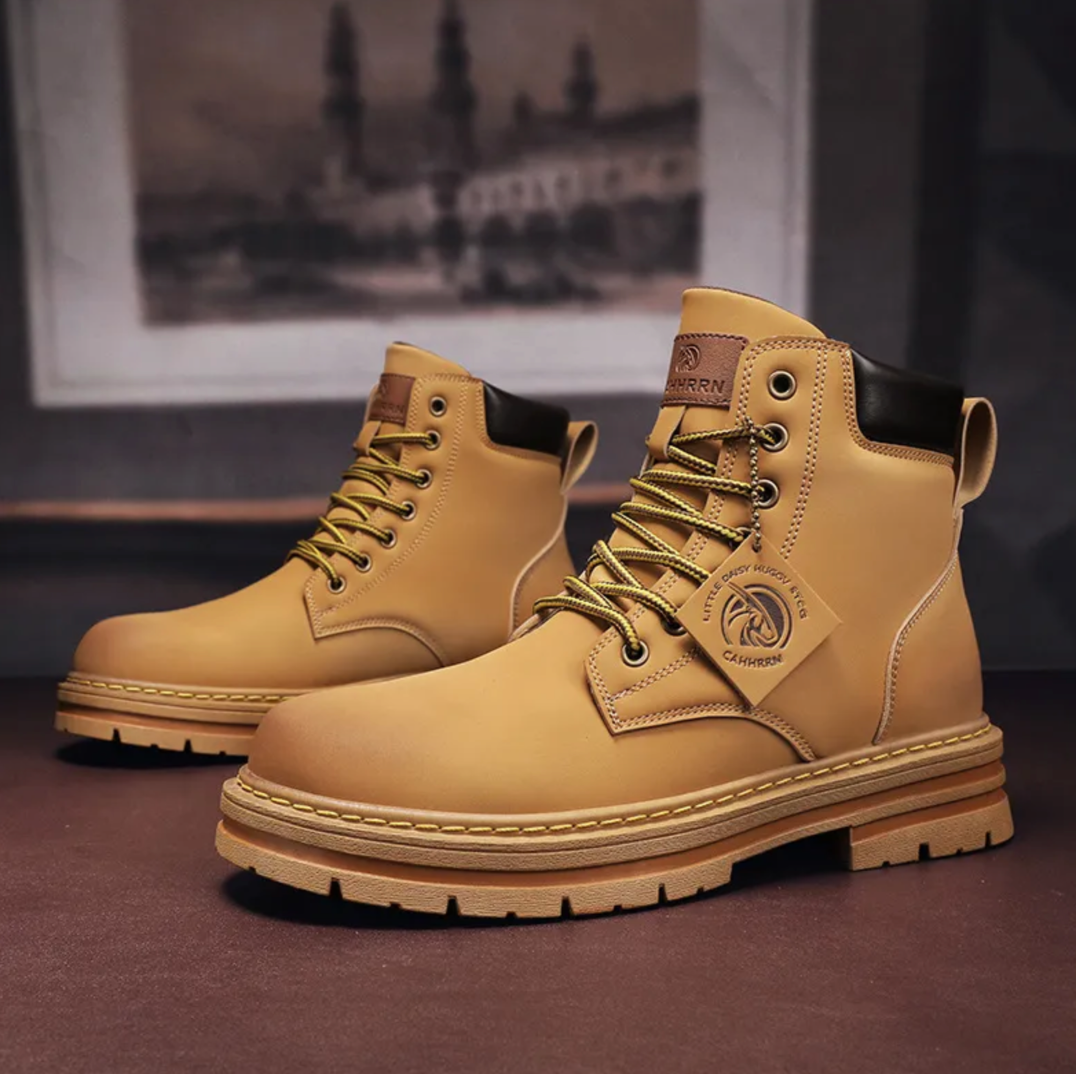 Men's Lace-Up Ankle Boots