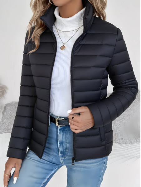 Women’s Short Quilted Puffer Jacket