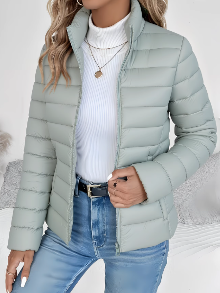 Women’s Short Quilted Puffer Jacket