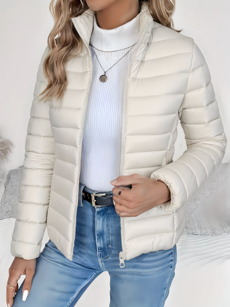 Women’s Short Quilted Puffer Jacket