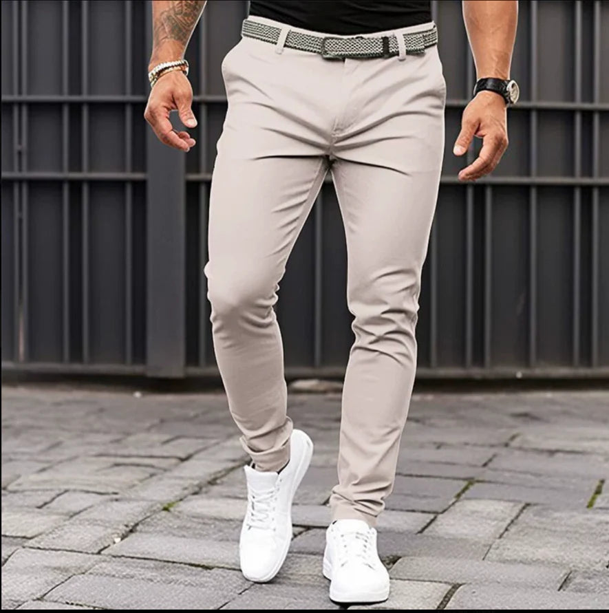 Men's Slim Fit Casual Pants