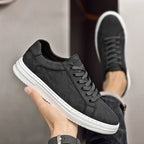 Men’s Thick Sole Lace-Up Sneakers