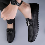 Men's Perforated Driving Loafers