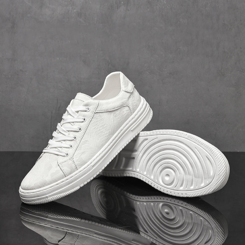 Men’s Thick Sole Lace-Up Sneakers