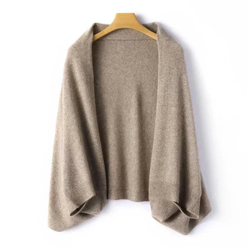 Women’s Open-Front Draped Cardigan