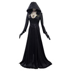 Women’s Halloween Hooded Gothic Witch Costume