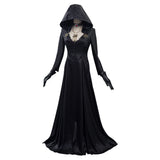 Women’s Halloween Hooded Gothic Witch Costume