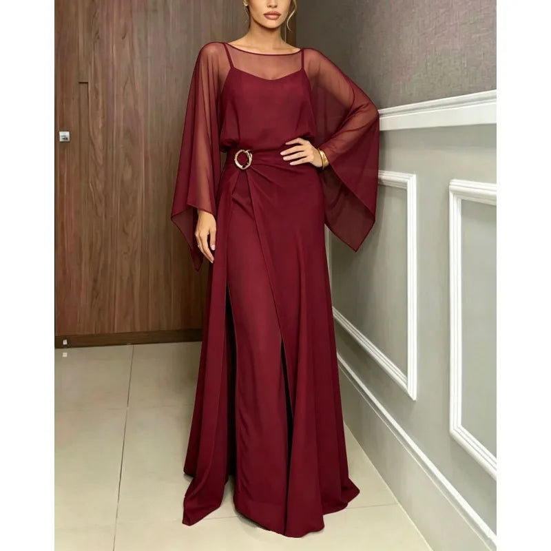 Women’s 3-Piece Wide-Leg Pant Set
