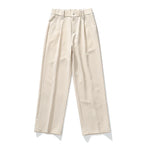 Men’s Pleated Wide Leg Dress Pants