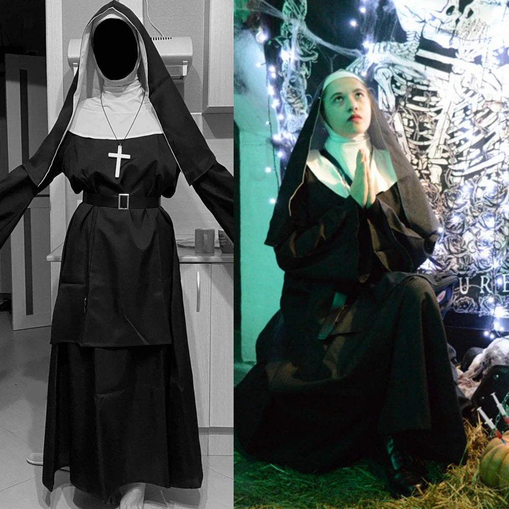 Women’s Halloween Nun Costume