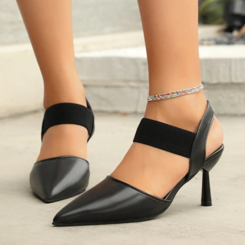 Women’s Pointed-Toe Slingback Heels