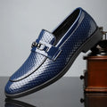 Men's Textured Dress Loafers