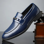 Men's Textured Dress Loafers