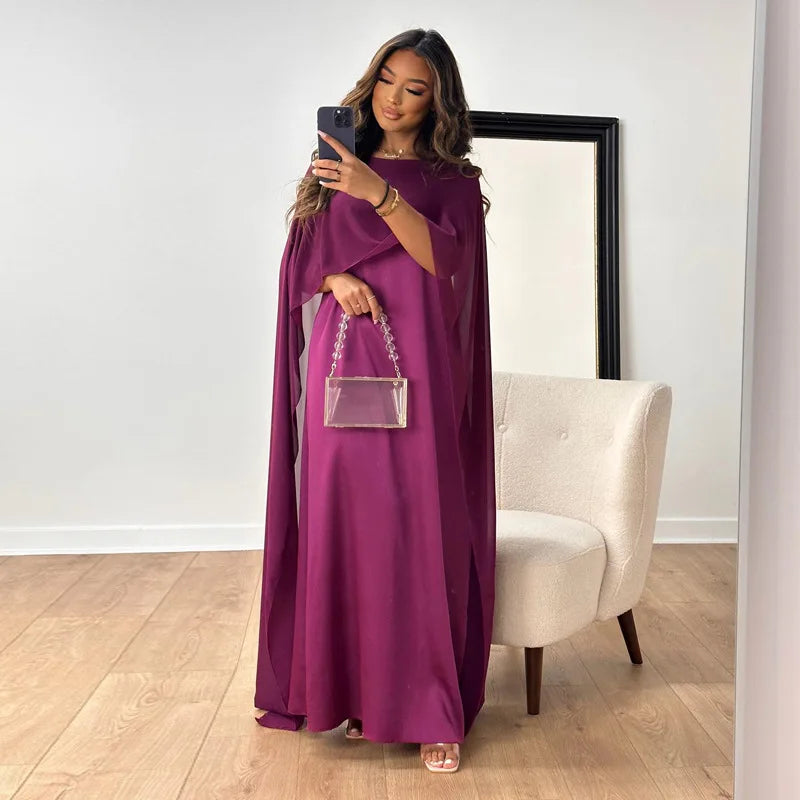 Women’s Cape Maxi Dress