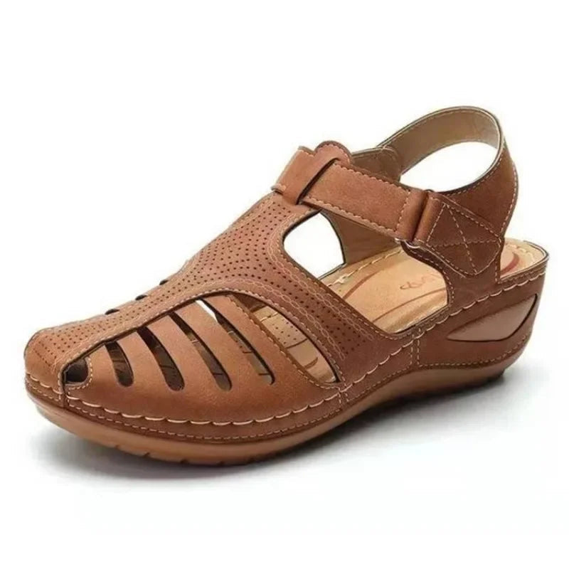 Women’s Closed-Toe Fisherman Wedge Sandals