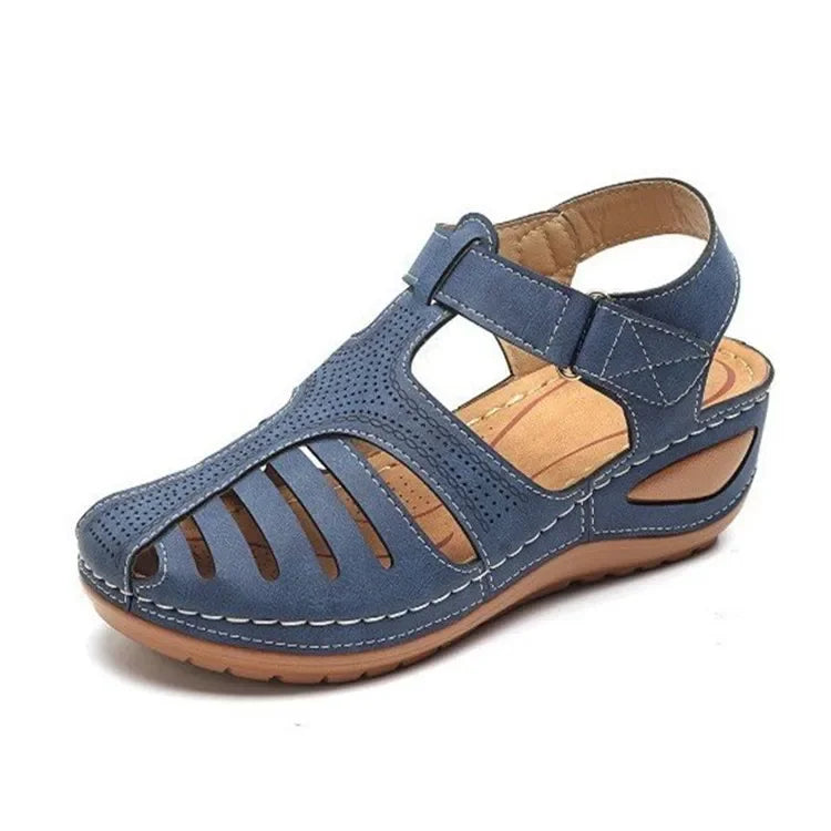 Women’s Closed-Toe Fisherman Wedge Sandals