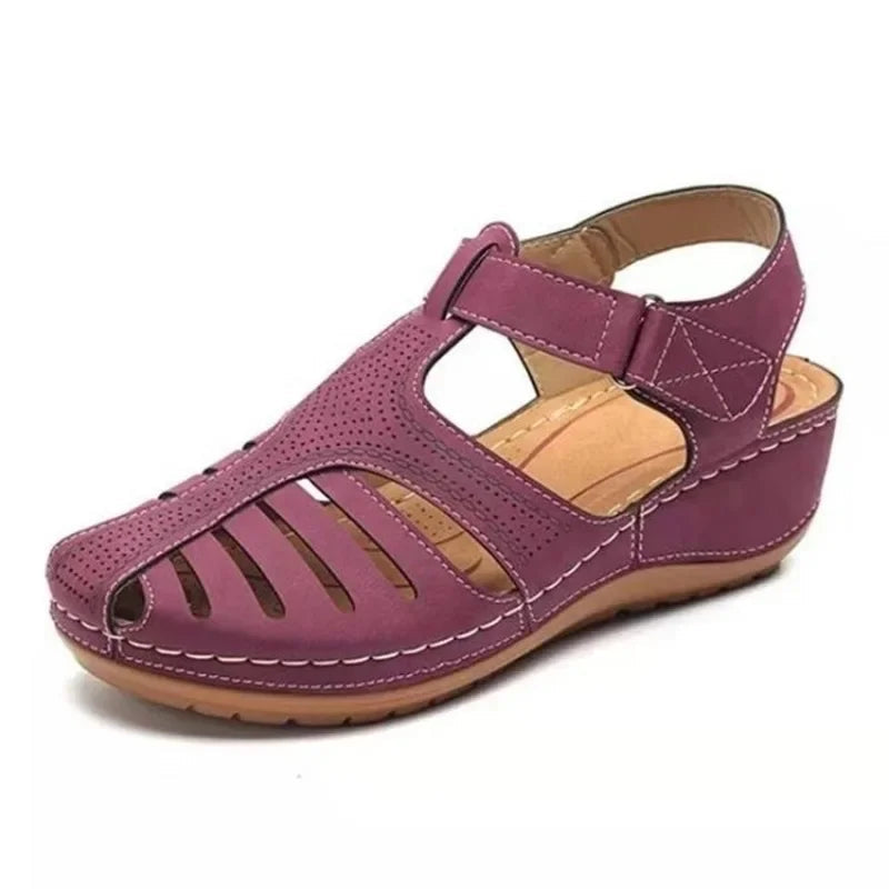 Women’s Closed-Toe Fisherman Wedge Sandals