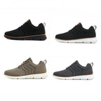 Men’s Mesh-Textured Lace-Up Sneakers