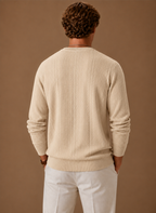 Men’s Crew Neck Knit Sweater