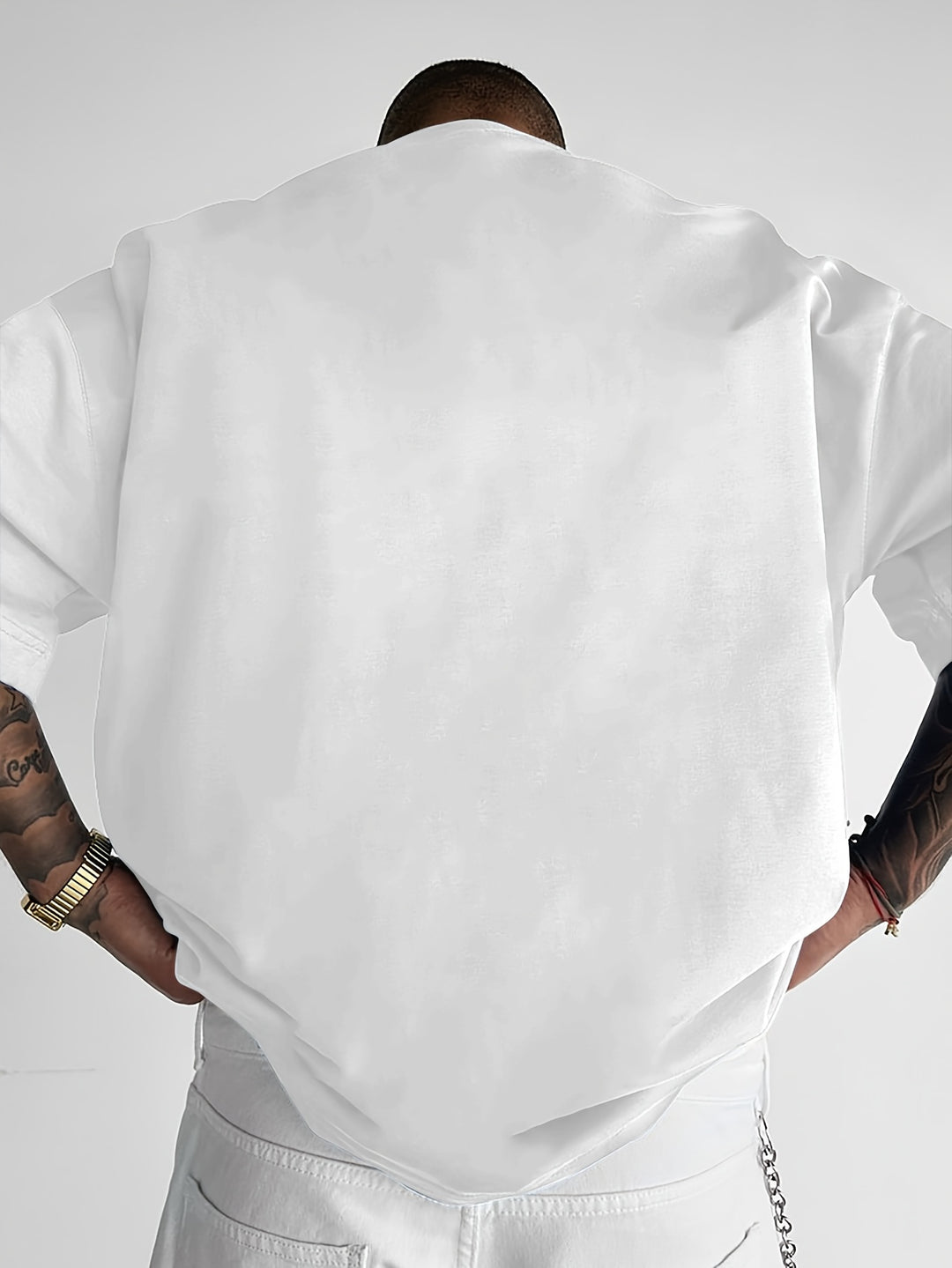 Men’s Oversized Graphic Streetwear T-Shirt
