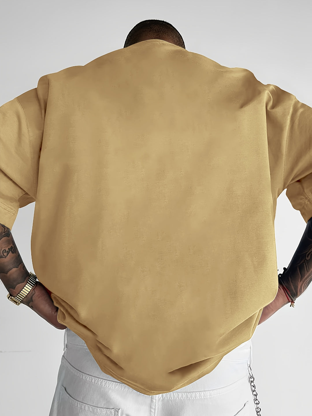 Men’s Oversized Graphic Streetwear T-Shirt