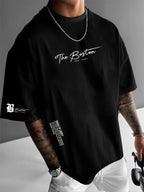 Men’s Oversized Graphic Streetwear T-Shirt