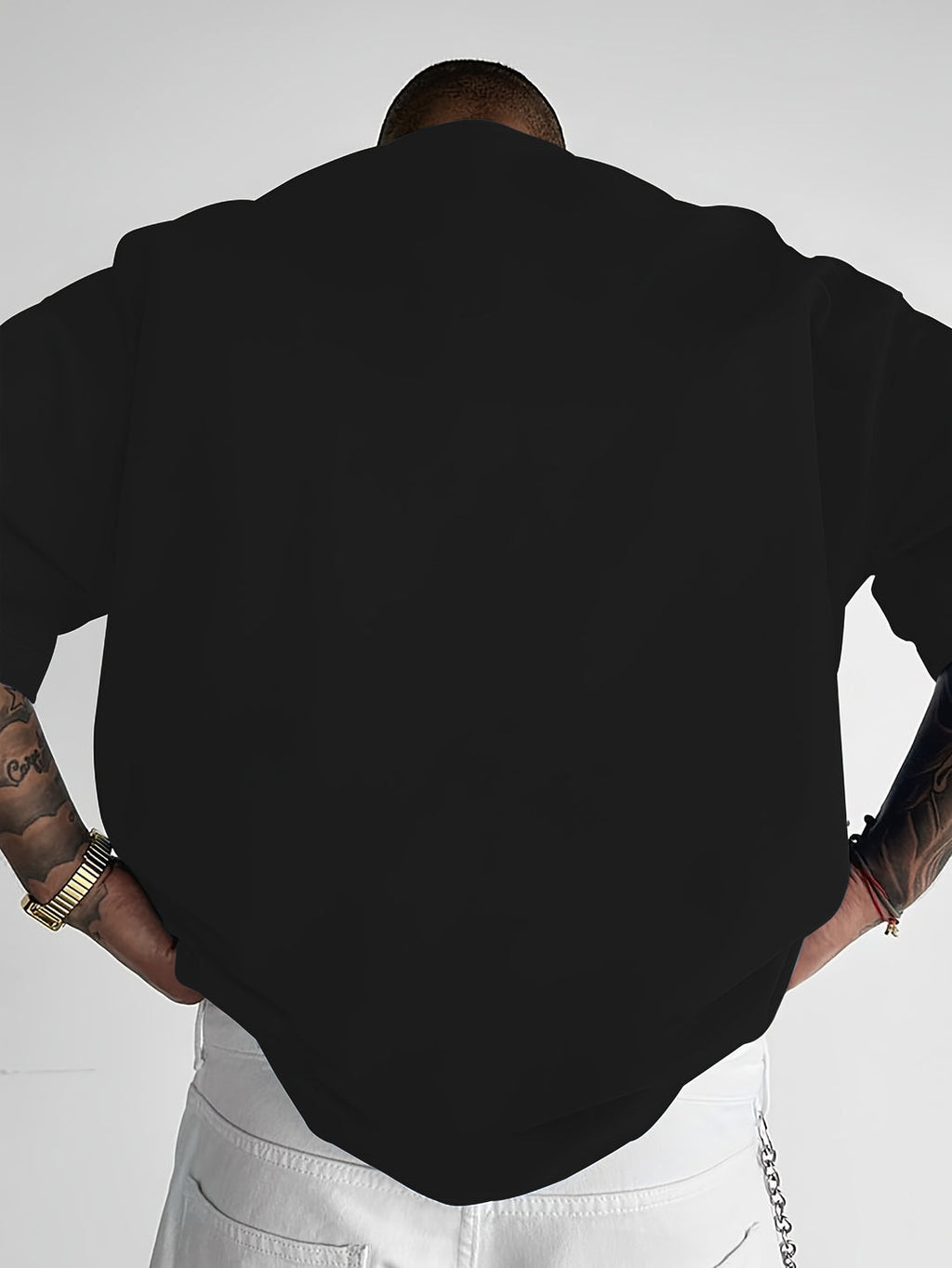 Men’s Oversized Graphic Streetwear T-Shirt