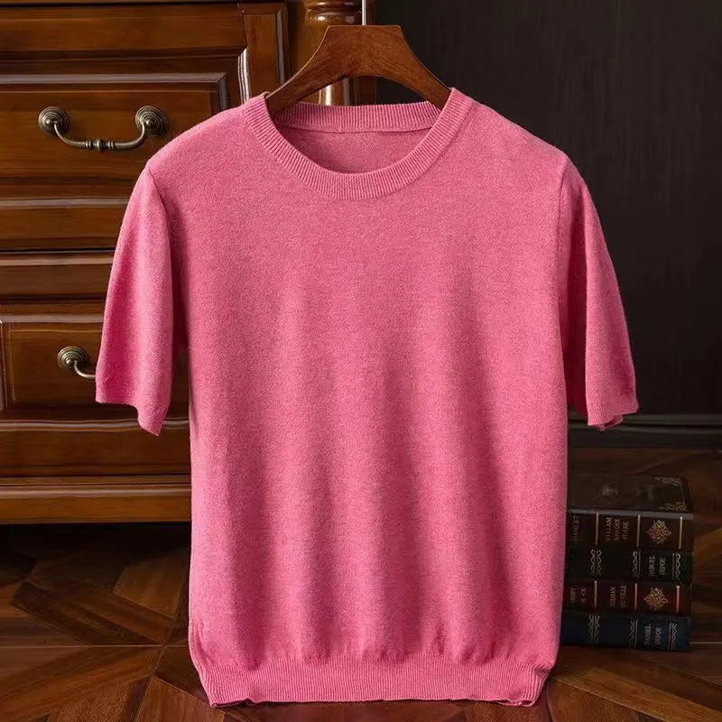Men's Casual Knit T-Shirt
