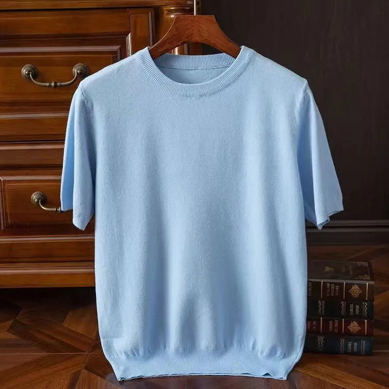 Men's Casual Knit T-Shirt