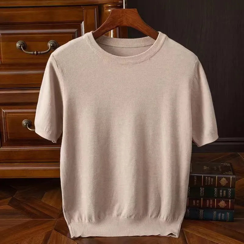 Men's Casual Knit T-Shirt
