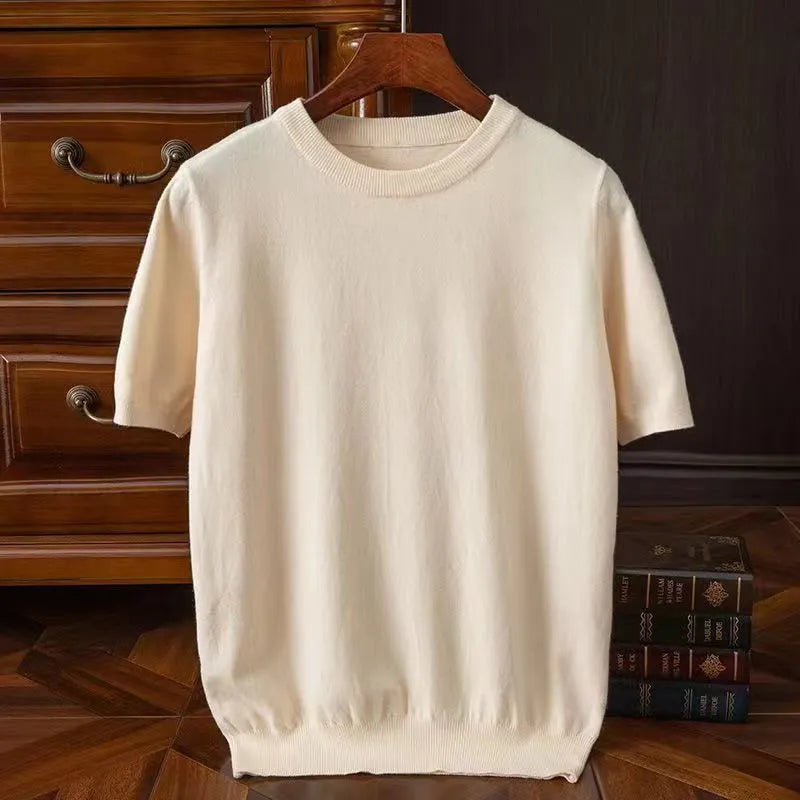 Men's Casual Knit T-Shirt