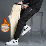 Men’s Thermal Drawstring Tapered Pants