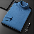 Men's Turtleneck Knit Sweater