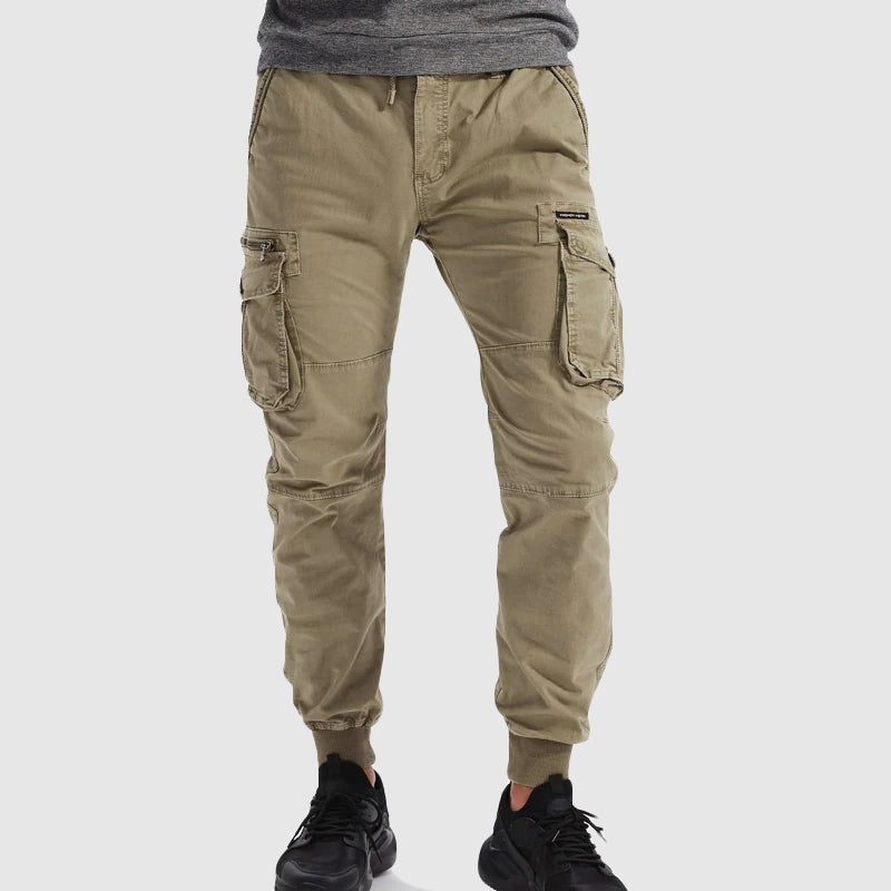 Men's Drawstring Cargo Joggers