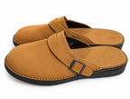 Men's Closed Toe Slip-On Sandals with Buckle