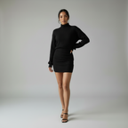Women's Ribbed Sweater Dress