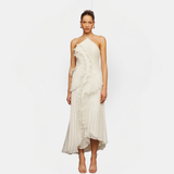 Women's Asymmetric Ruffle Occasion Dress