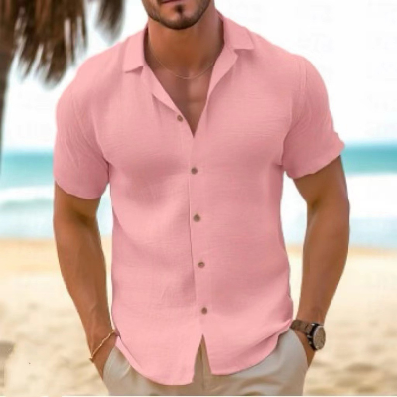 Men's Casual Button Up Shirt