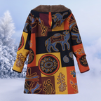 Women’s Floral Hooded Winter Jacket
