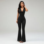 Women's Lace Trim Jumpsuit