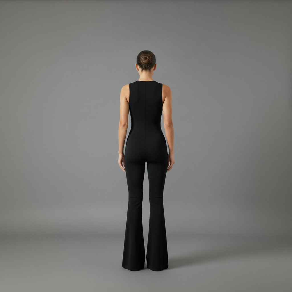 Women's Lace Trim Jumpsuit
