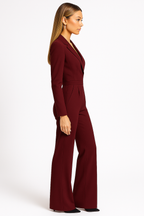Women's Dressy Wide-Leg Jumpsuit