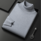 Men's Turtleneck Knit Sweater